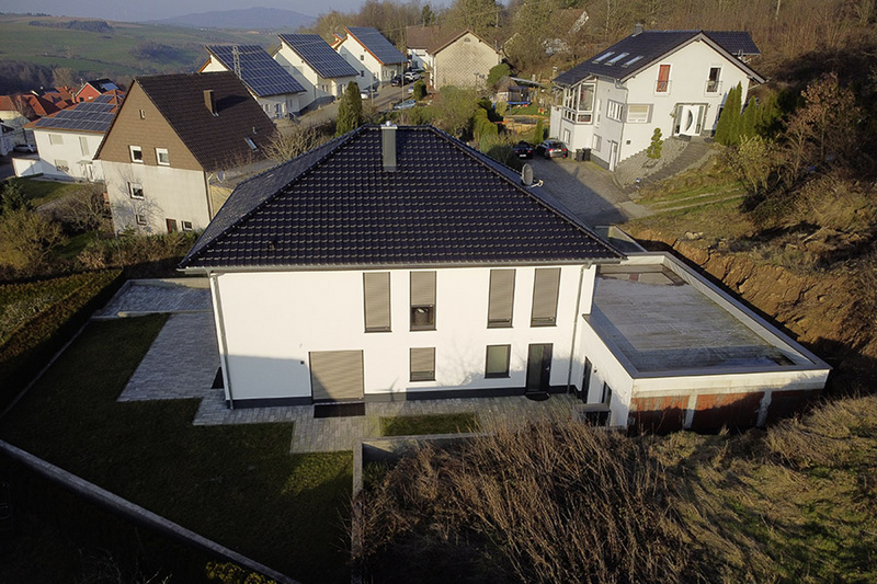 Einfamilienhaus Terrasse 